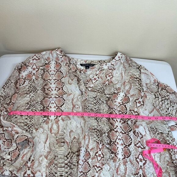 New!Zac&Rachel| 2XLarge| VNeck| Snake Print| Side Slits - Picture 5 of 13